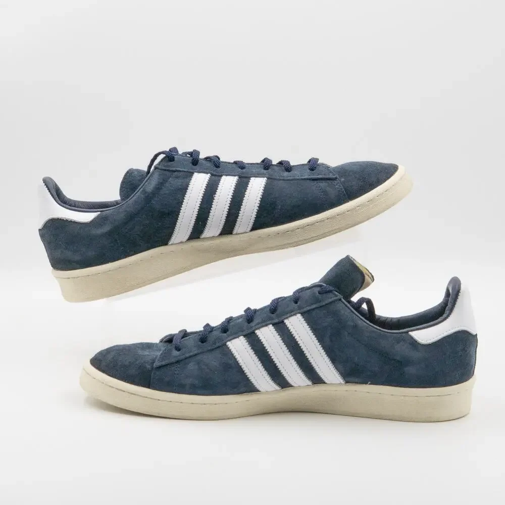 adidas Campus 80s Navy Off White Sz 13M EUC FZ6153
